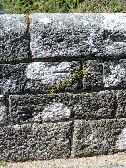 Photo 6"x4" Bench Mark, Bellever Bellever c2010