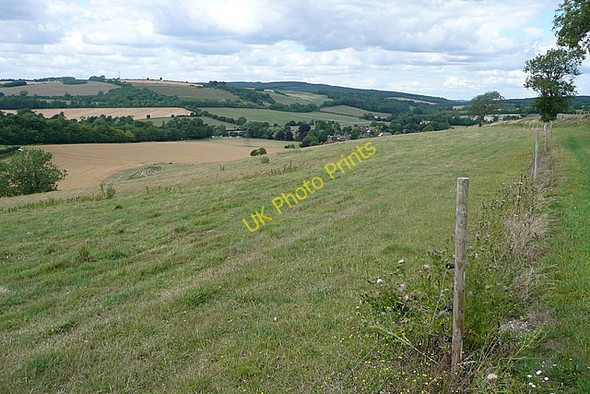 Photo 6"x4" Above Singleton Charlton\/SU8812 c2010