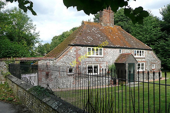 Photo 6"x4" Building at West Dean Gardens West Dean\/SU8612 c2010