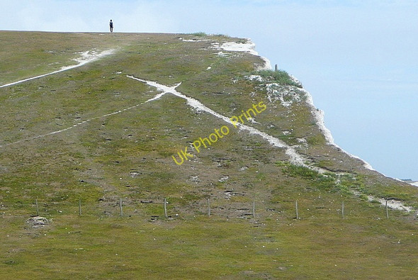 Photo 6"x4" On the sixth sister Birling Gap c2010