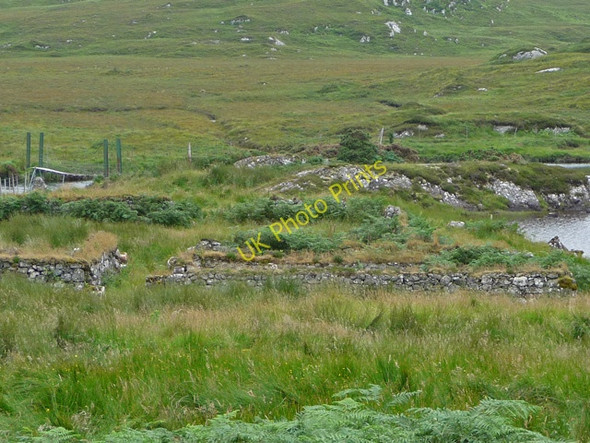 Photo 6"x4" Footbridge over the Abhainn Bad na h-Achlaise Lochinver\/NC0922 c2010
