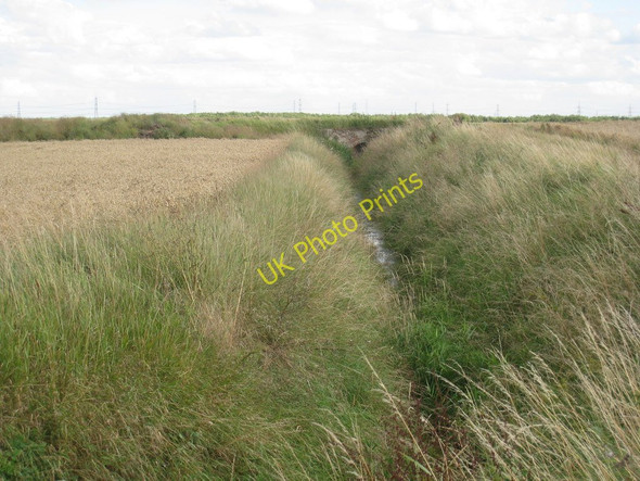 Photo 6"x4" Eastoft Main Parish Drain Eastoft c2010