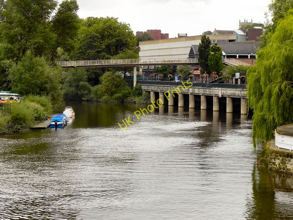 Photo 6"x4" River Severn, Shrewsbury Shrewsbury c2010
