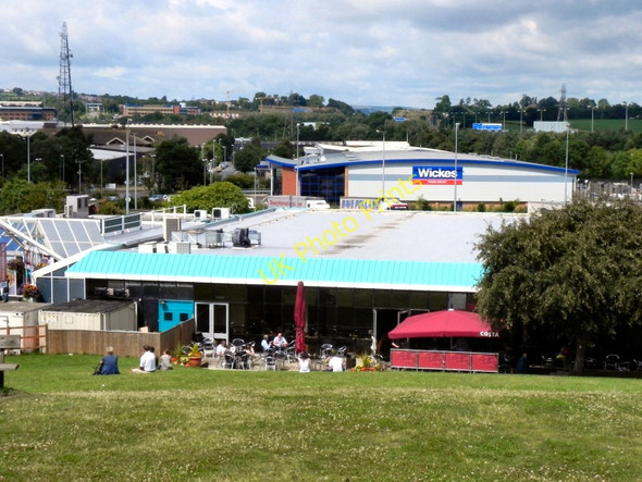 Photo 6"x4" Sowton Industrial Estate & Motorway Services. Sandy Gate\/SX9691 c2010