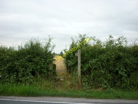 Photo 6"x4" Stile into field Wawne c2010