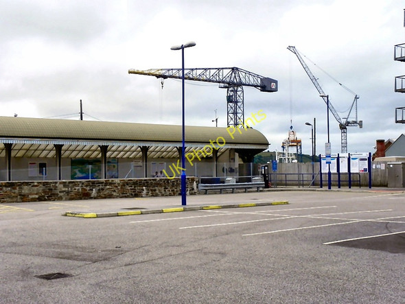 Photo 6"x4" Falmouth Docks Station Falmouth c2010