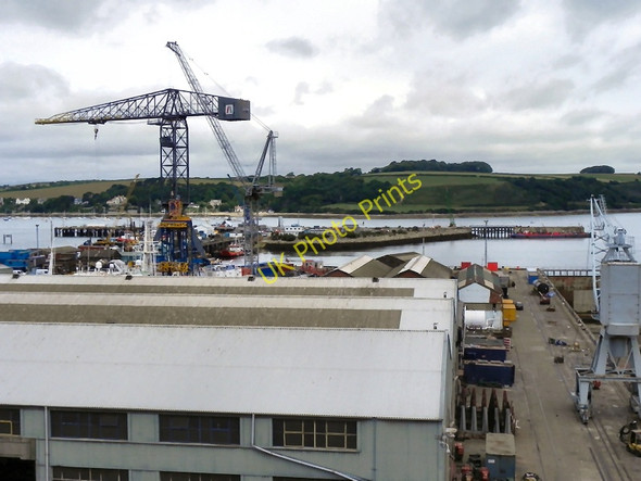 Photo 6"x4" Port Pendennis\/Falmouth Docks Falmouth c2010