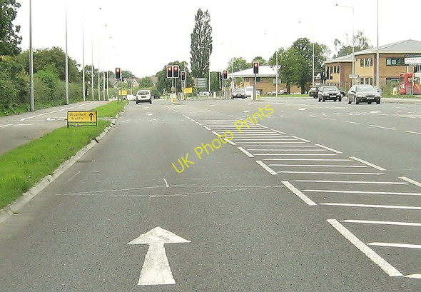 Photo 6"x4" Traffic lights on Euxton Lane Chorley\/SD5817 c2010