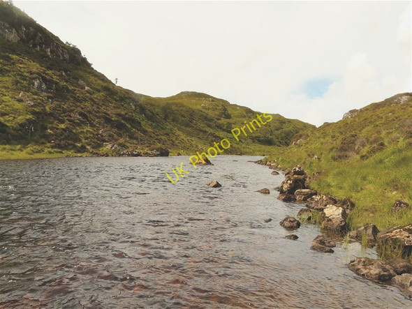 Photo 6"x4" Loch Veyatie to Fionn Loch Uidh Fhearna c2010