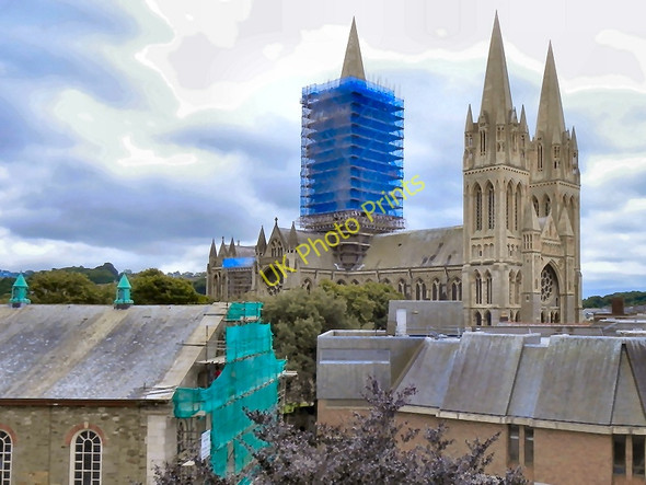 Photo 6"x4" Truro Cathedral Truro c2010