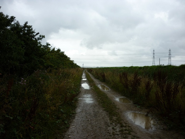 Photo 6"x4" Ings Lane towards Ferriby Sluice Horkstow c2010