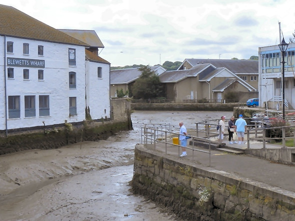 Photo 6"x4" Truro River, Blewetts Wharf Truro c2010