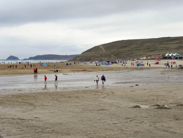 Photo 6"x4" Perran Sands Perranporth c2010