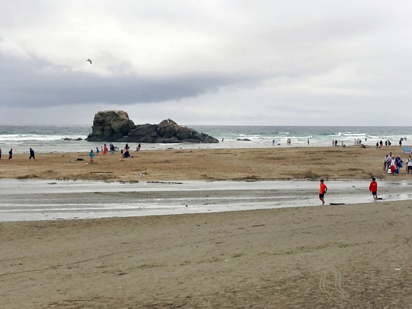 Photo 6"x4" Perranporth Beach Perranporth c2010