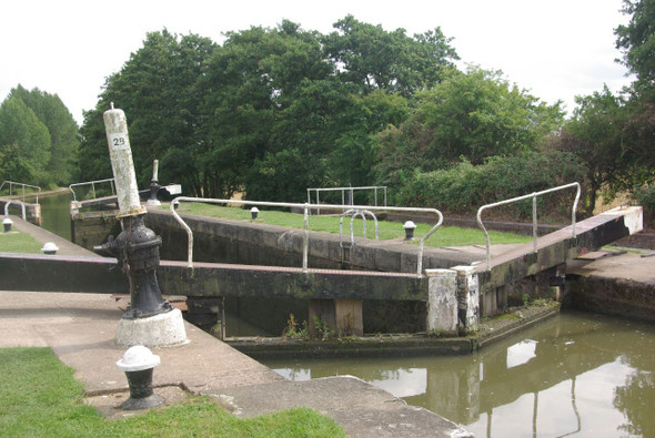 Photo 6"x4" Lock 28, Grand Union Canal Warwick c2010