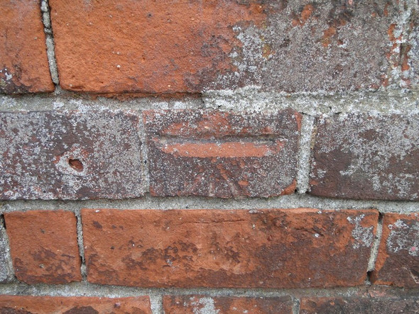 Photo 6"x4" Bench mark  on a postbox Beccles c2010
