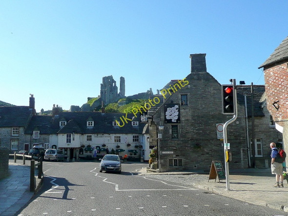 Photo 6"x4" Corfe Castle Corfe Castle c2010