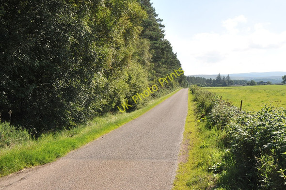 Photo 6"x4" Road from Meikle Urchany to Mid Urchany Culcharry c2010