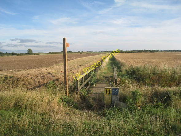 Photo 6"x4" Footpath to Barrow upon Humber New Holland\/TA0823 c2010