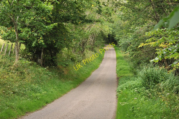 Photo 6"x4" Minor road near Craigrory Balgunearie c2010