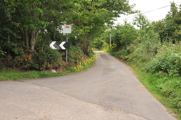 Photo 6"x4" Dead end road at Balvaird Muir of Ord c2010