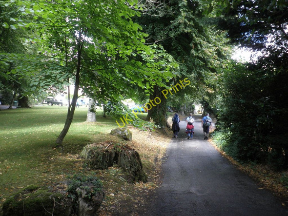 Photo 6"x4" Village green, Manaton Manaton c2010