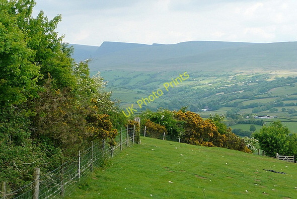 Photo 6"x4" Above Ty-uchaf Pont-ar-llechau c2010