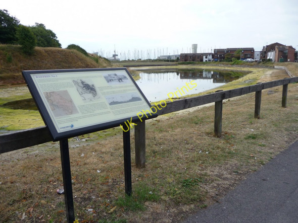 Photo 6"x4" Bastion No. 1, Gosport, Hampshire Newtown\/SZ6199 c2010