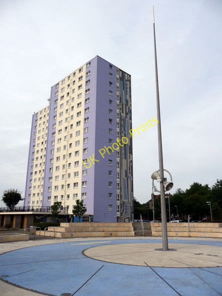 Photo 6"x4" Apartment Blocks, Gosport, Hampshire Newtown\/SZ6199 c2010