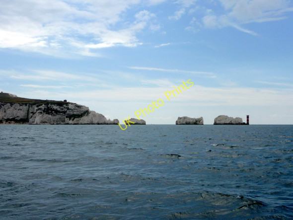 Photo 6"x4" The Needles and the Old Battery, Isle of Wight Totland c2010