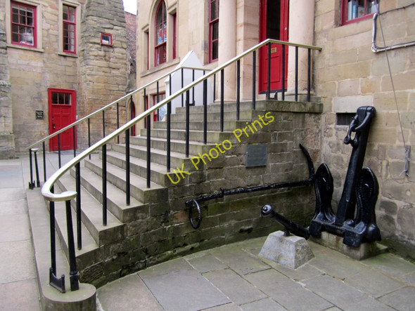 Photo 6"x4" Trinity House Yard, stairway to entrance hall Newcastle upon Tyne c2010