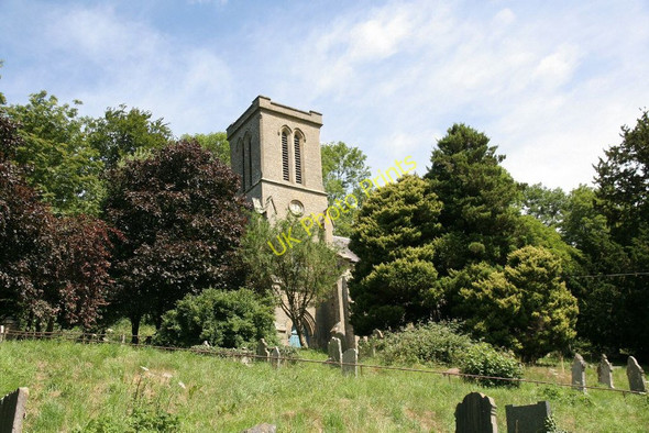 Photo 6"x4" St Mary's on the hillside New Radnor c2010