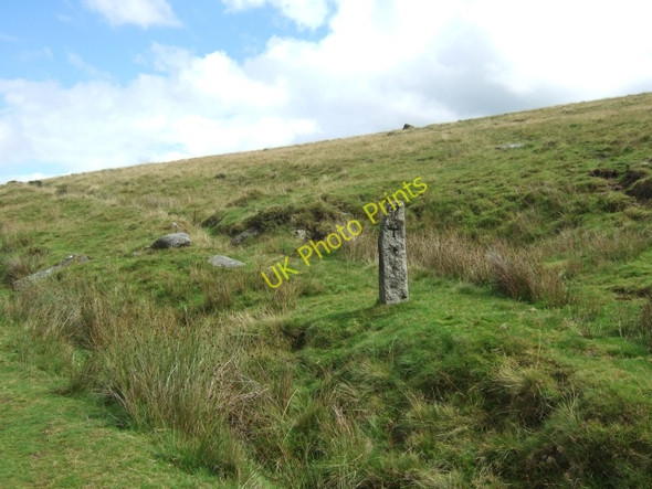 Photo 6"x4" Merrivale, guidestone Merrivale\/SX5475 c2010