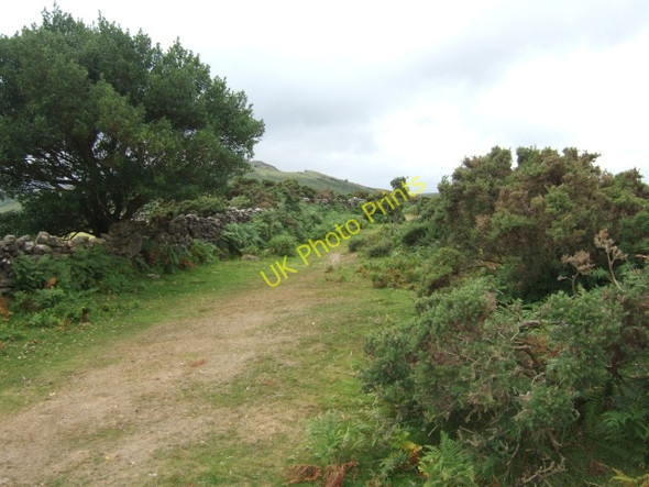 Photo 6"x4" Footpath near Bel Tor Corner Poundsgate c2010