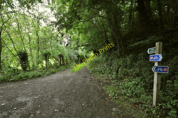 Photo 6"x4" Challowell Lane at the junction with Castle Lane Knowle\/SS4938 c2010