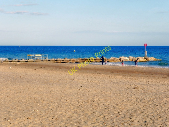 Photo 6"x4" Bournemouth Beach and Groyne Bournemouth c2010