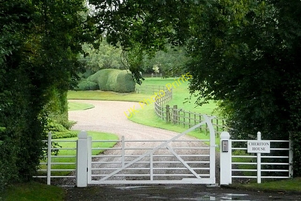 Photo 6"x4" Entrance to Cheriton House Cheriton\/SU5828 c2010