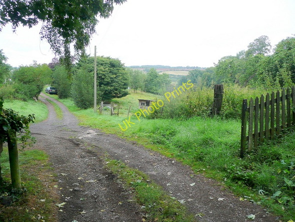 Photo 6"x4" Track and footpath Brand Green\/SO7428 c2010