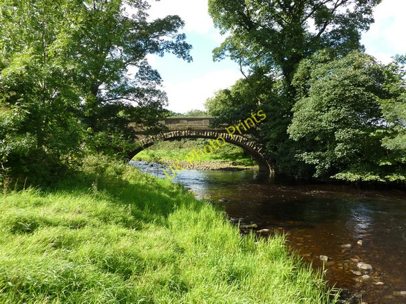 Photo 6"x4" Bridge over the River Wyre Dolphinholme c2010