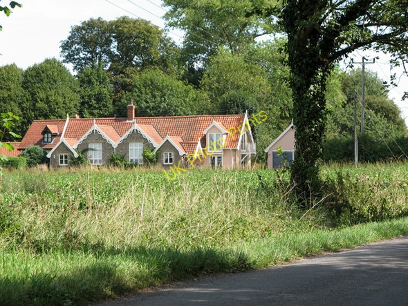 Photo 6"x4" The Old School, Besthorpe Attleborough\/TM0495 c2010