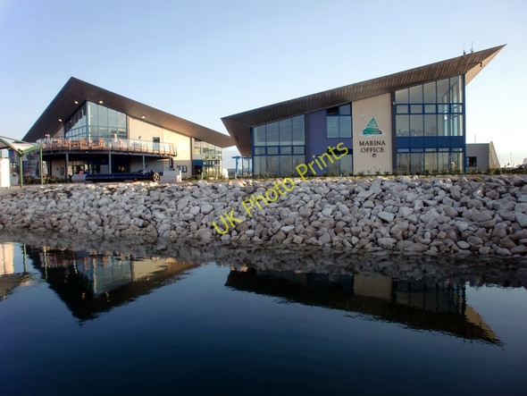 Photo 6"x4" Marina Office, Portland Marina, Dorset Fortuneswell c2010