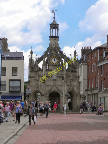 Photo 6"x4" Market Cross from West Street Chichester c2010
