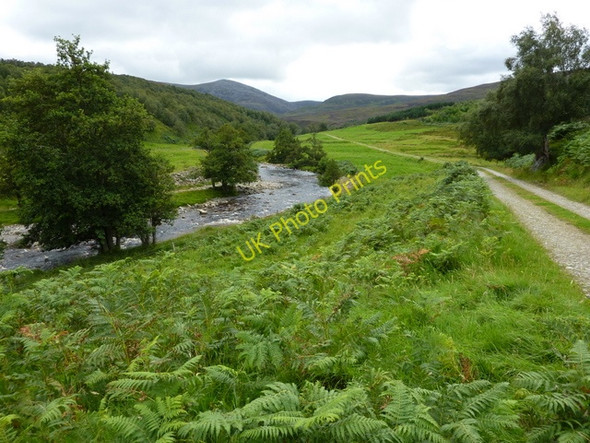 Photo 6"x4" Water of Glencalvie Amatnatua c2010