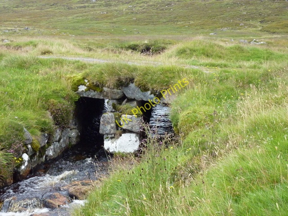 Photo 6"x4" Old bridge on the track above Diebidale Diebidale Lodge c2010