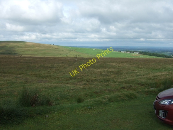 Photo 6"x4" Looking west from Okehampton Moor car park Belstone c2010