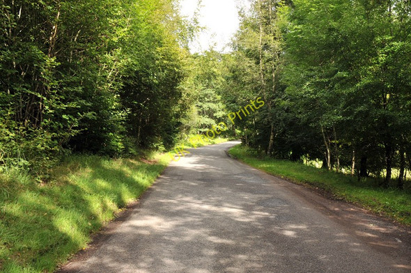 Photo 6"x4" Road through Glen Lyon near Chesthill Fortingall c2010