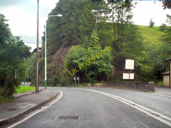 Photo 6"x4" A681 Newchurch Road Bacup c2010