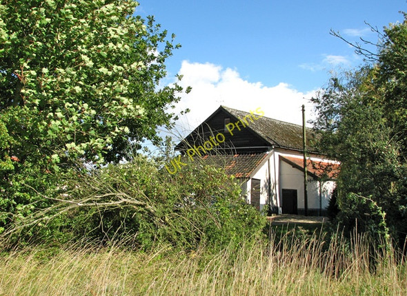 Photo 6"x4" A glimpse of Beech House Bunwell Bottom c2010