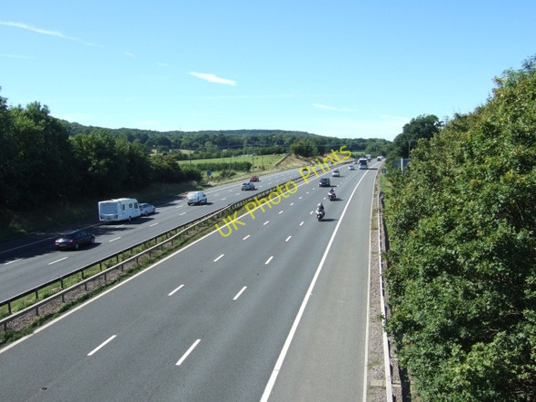 Photo 6"x4" M5 passing Wellington Wellington\/ST1420 c2010