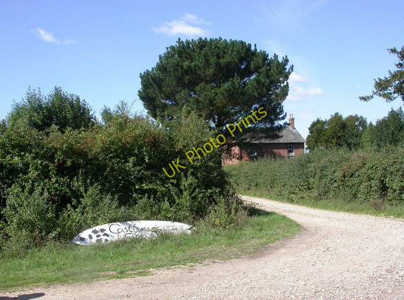 Photo 6"x4" North Kingston, farm entrance North Kingston c2010